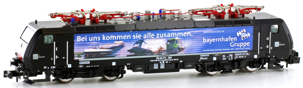 Kato HobbyTrain Lemke H2925S - Electric locomotive BR189 MRCE Bayernhafen - Sound